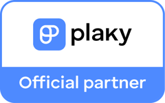 Plaky white